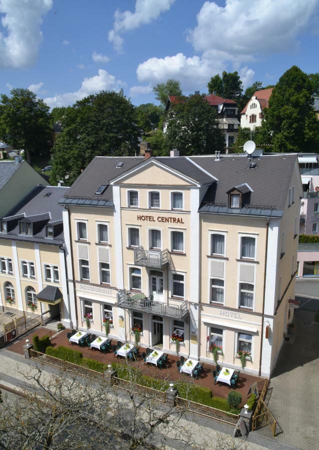 Hotel Central Bad Elster Exterior foto